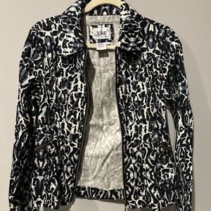 Leopard print jacket